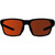 Carve Advantage Matte Black Red Mirror Front