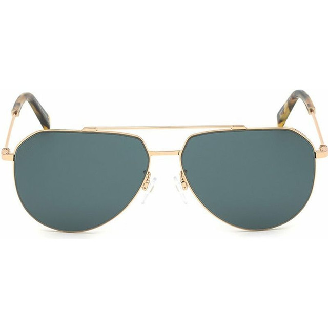 BALLY 0007H - Rose Gold/Green Lenses