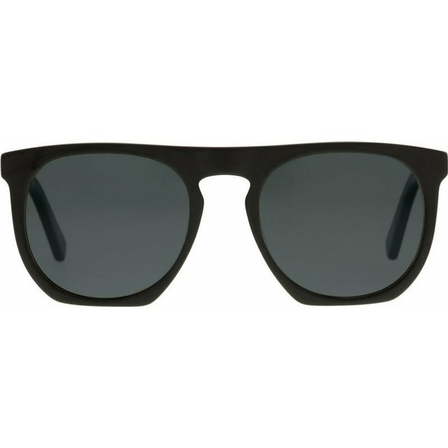 Bask Eyewear Swell - Matte Black/Grey Polarised Lenses