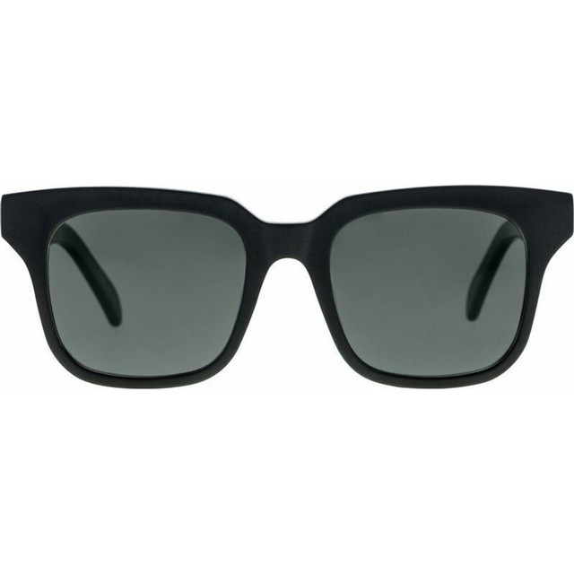 Bask Eyewear Tide - Matte Black/Grey Polarised Lenses