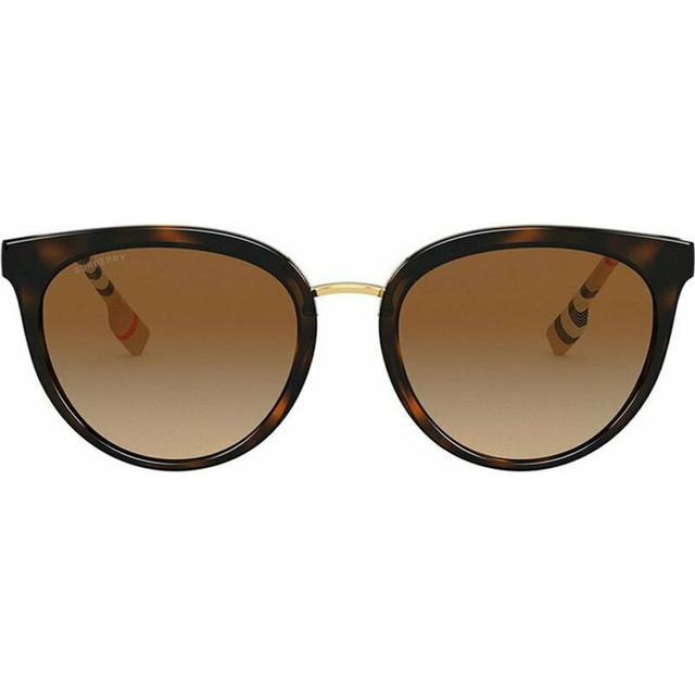 Burberry Willow BE4316 - Dark Havana/Brown Gradient Polarised Lenses