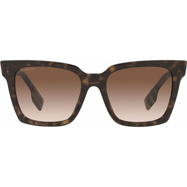 Burberry Maple BE4335 - Dark Havana/Brown Gradient Lenses