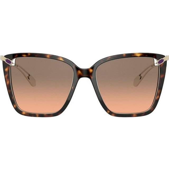 Bvlgari BV8232 - Havana/Orange Grey Gradient Lenses