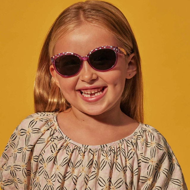 Cancer Council Kids Kitty - Kids - Lilac/Smoke Polarised Lenses