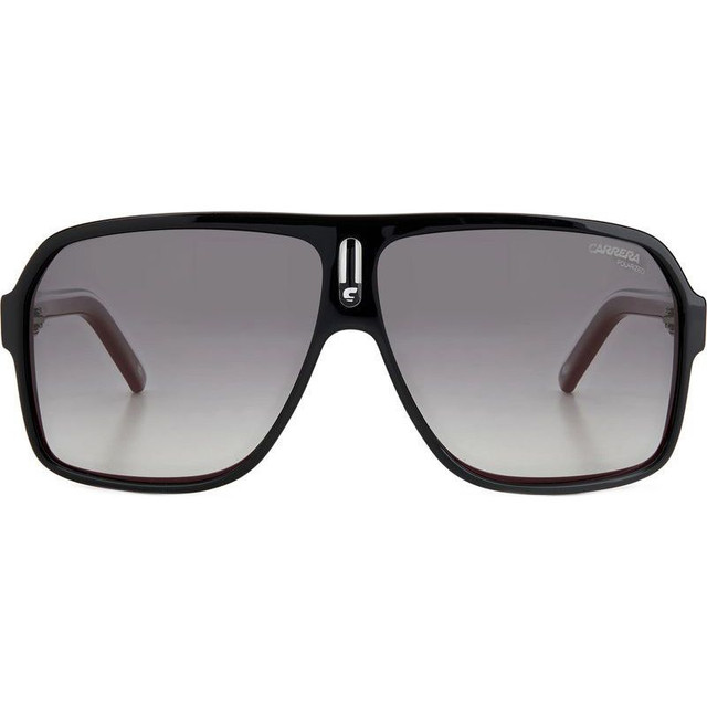 Carrera 27 - Black Red and White/Grey Gradient Polarised Lenses