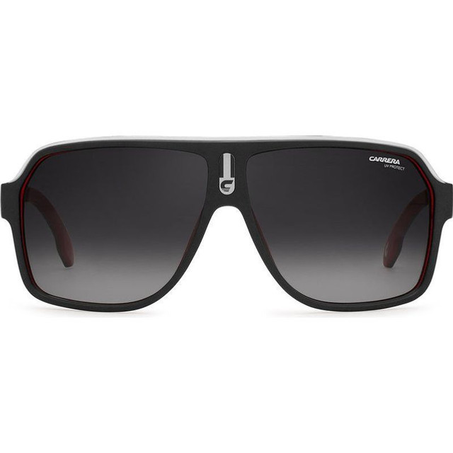 Carrera 1001/S - Matte Black Matte Red/Dark Grey Gradient Lenses