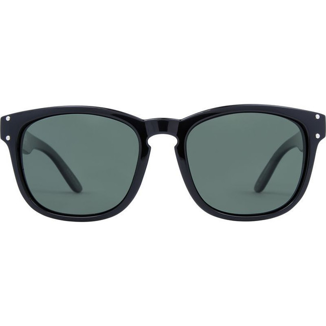 Bohemia - Gloss Black/Green Polarised Lenses