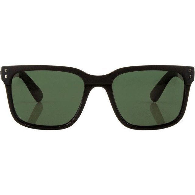 Carve Rivals - Matte and Gloss Black/Green Polarised Lenses