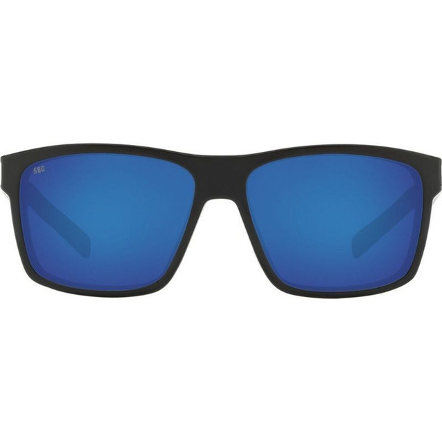 Costa Del Mar Slack Tide - Shiny Black/Blue Mirror Polarised Glass Lenses