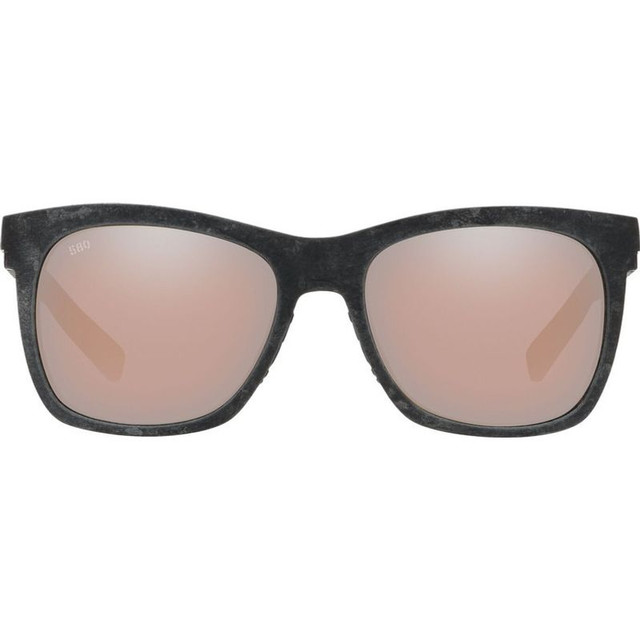 Caldera - Net Grey with Grey Rubber/Copper Silver Mirror Polarised Glass Lenses