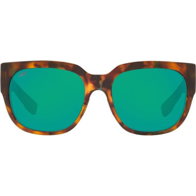 Costa Del Mar Waterwoman - Shiny Palm Tort/Green Mirror Polarised Lenses