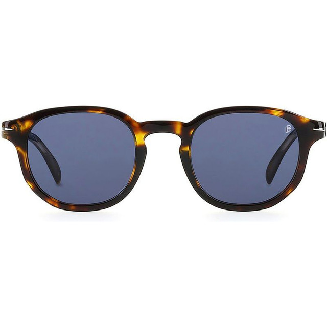 David Beckham DB 1007/S - Dark Havana/Blue Avio Lenses