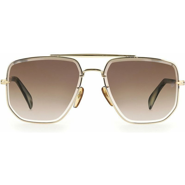 David Beckham DB 7001/S - Gold/Brown Gradient Lenses