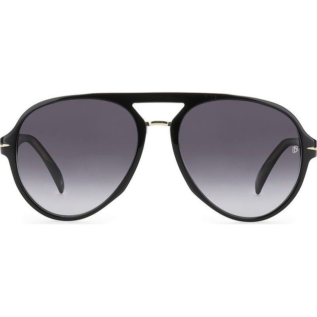 DB 7005/S - Black/Dark Grey Gradient Lenses