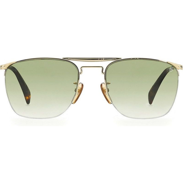 DB 1001/S - Gold/Green Gradient Lenses