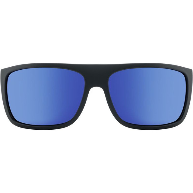 Anvil - Satin Black Grey/Blue Mirror Polarised Lenses