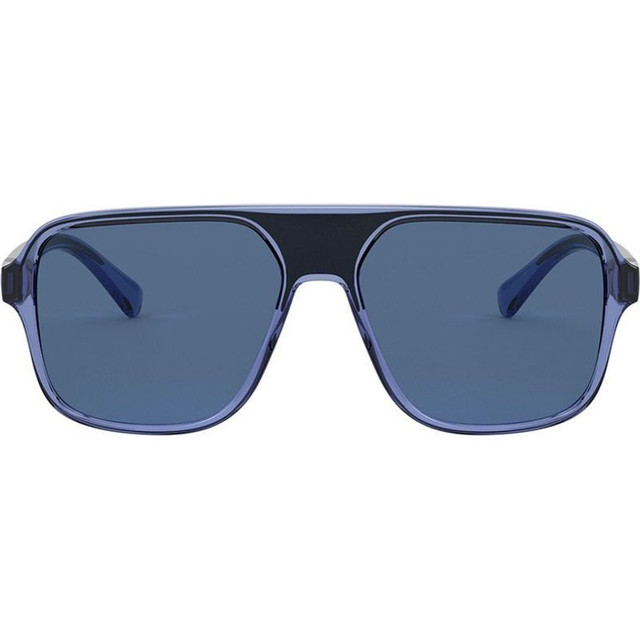 DG6134 - Transparent Blue Black/Dark Blue Lenses