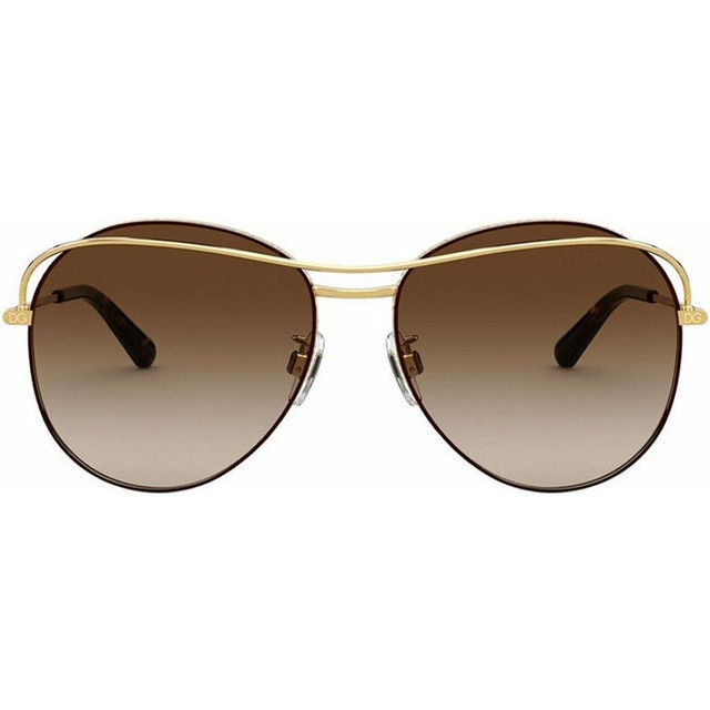 Dolce & Gabbana DG2261 - Brown/Brown Gradient Lenses