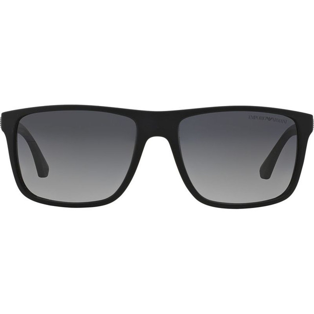 EA4033 - Black Rubber/Grey Gradient Polarised Lenses