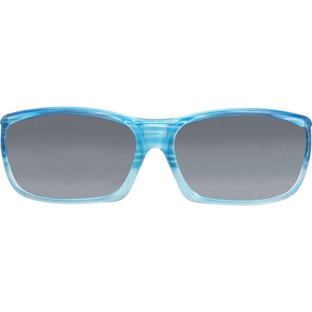 Fitovers Coolaroo - Blue Stripe/Grey Polarised Lenses