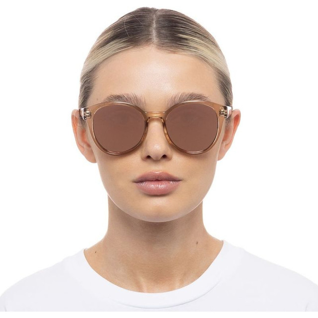 Paramount - Tan/Brass Mirror Lenses