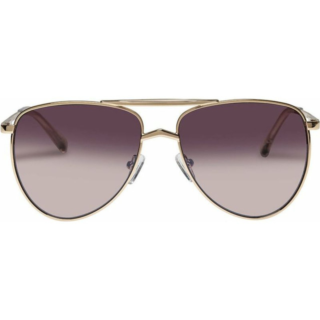High Fangle - Gold/Brown Gradient Flash Mirror Lenses