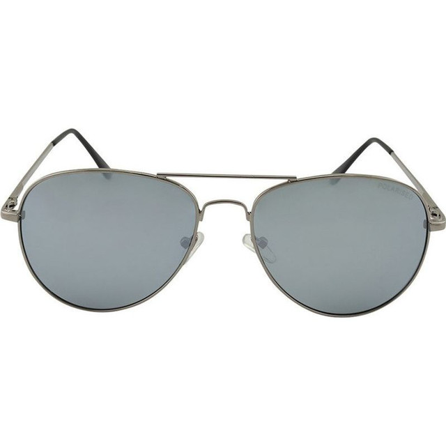 Spinner - Silver/Silver Mirror Polarised Lenses