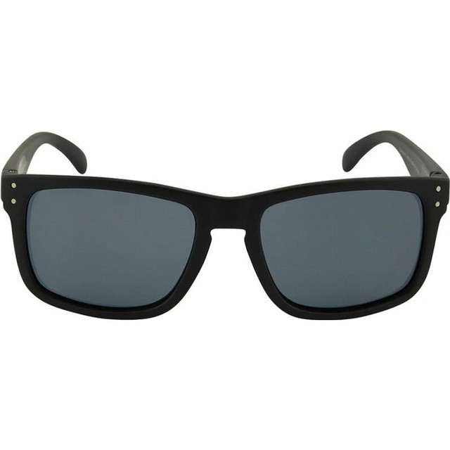 Long John - Black Floating/Smoke Polarised Lenses