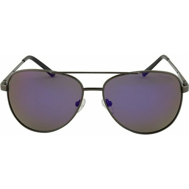 Saturn - Gunmetal/Blue Mirror Polarised Lenses