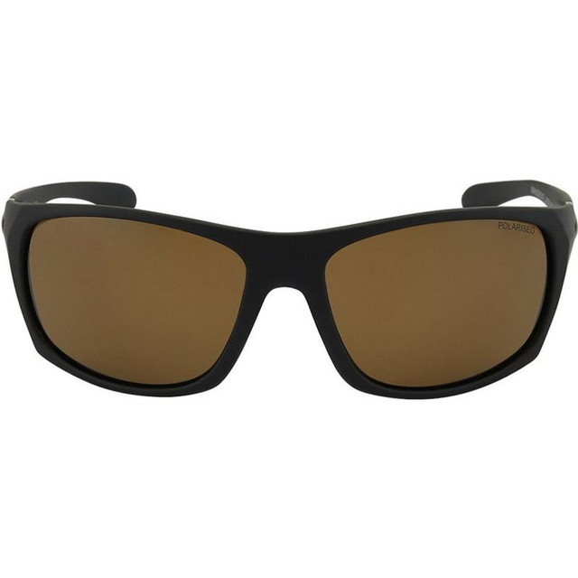 Mangrove Jacks Crusader - Matte Black/Brown Polarised Lenses