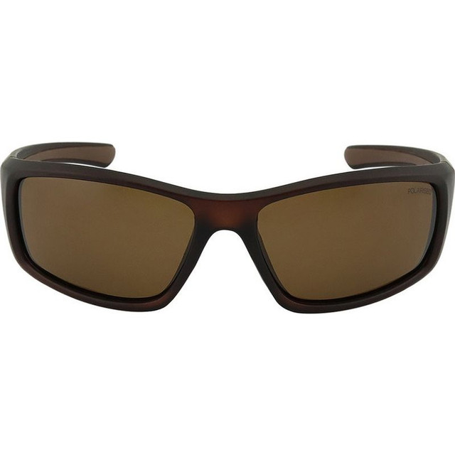 Mangrove Jacks Double Up - Matte Crystal Dark Brown/Brown Polarised Lenses