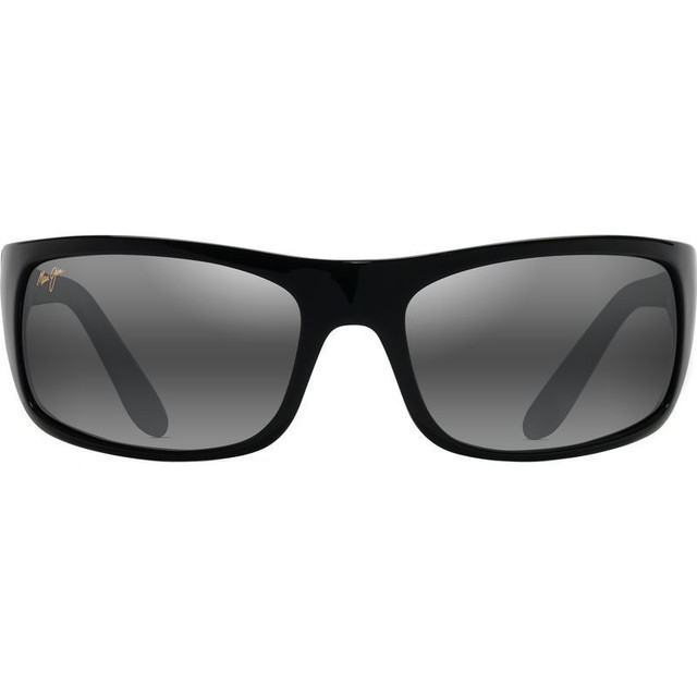 Maui Jim Peahi - Gloss Black/Neutral Grey Glass Polarised Lenses