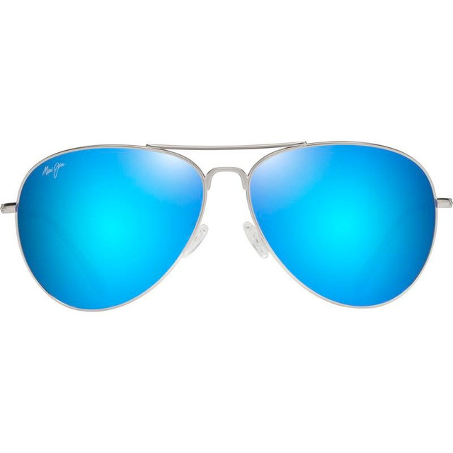 Maui Jim Mavericks - Silver/Blue Hawaii Polarised Lenses