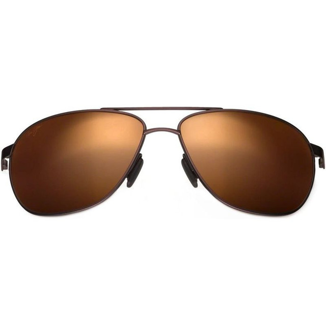 Maui Jim Castles - Matte Chocolate/HCL Bronze Polarised Lenses