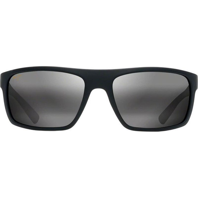 Maui Jim Byron Bay - Matte Black Rubber/Neutral Grey Glass Polarised Lenses