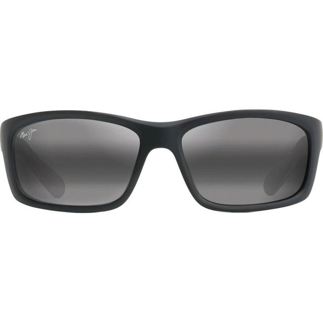 Maui Jim Kanaio Coast - Matte Black, White, Blue/Neutral Grey Glass Polarised Lenses