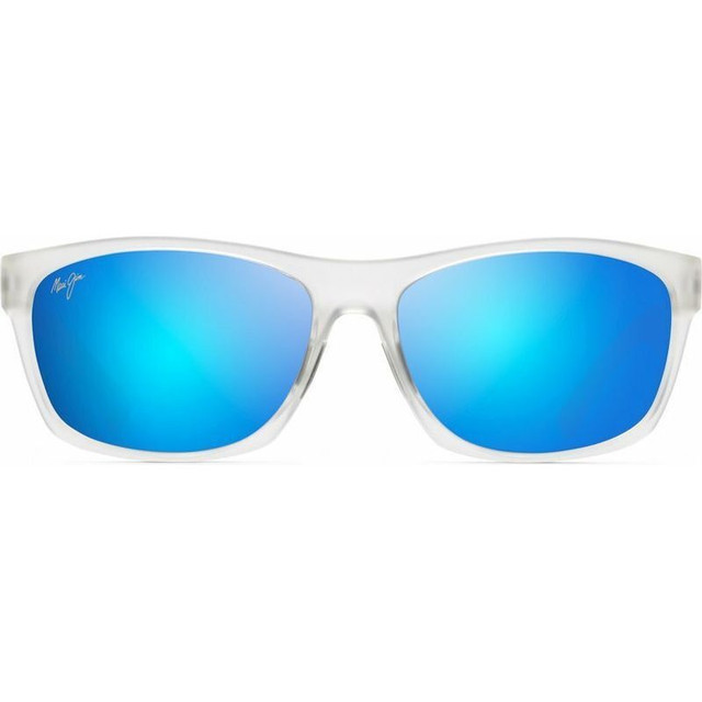 Tumbleland - Matte Crystal/Blue Hawaii Polarised Lenses