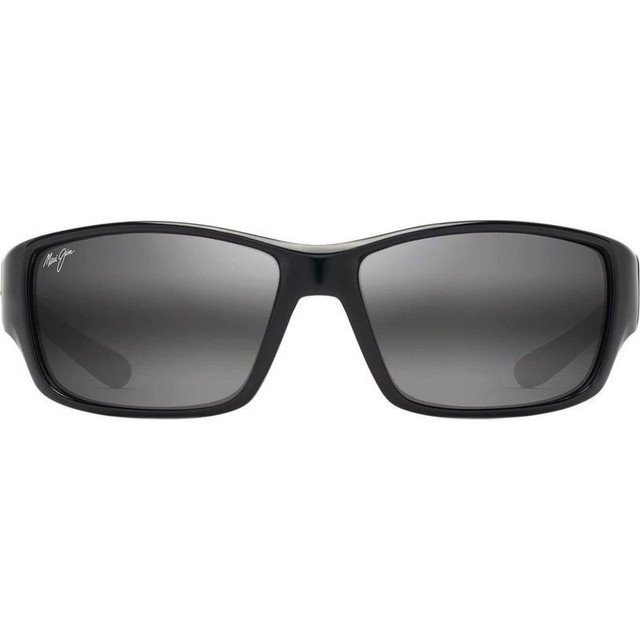 Local Kine - Shiny Black and Maroon/Neutral Grey Glass Polarised Lenses