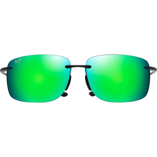 Maui Jim Hema - Matte Black/Maui Green Polarised Lenses