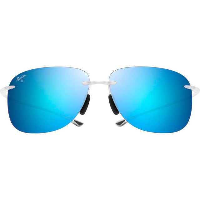 Maui Jim Hikina - Matte Crystal/Blue Hawaii Polarised Lenses