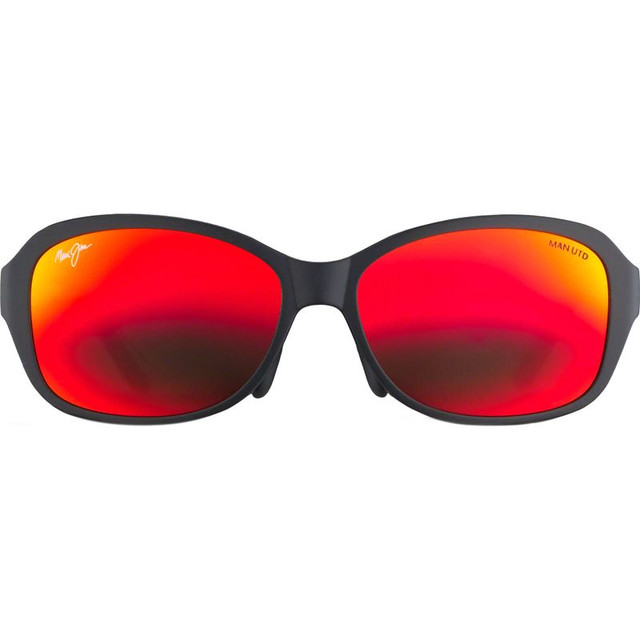 Maui Jim Koki Beach - Man UTD Matte Black/Hawaii Lava Polarised Lenses