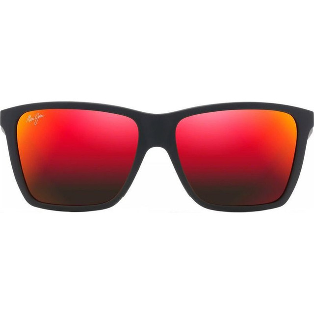 Cruzem - Matte Black/Hawaii Lava Glass Polarised Lenses