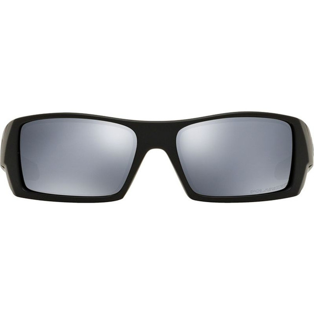 Gascan - Matte Black/Black Iridium Polarised Lenses