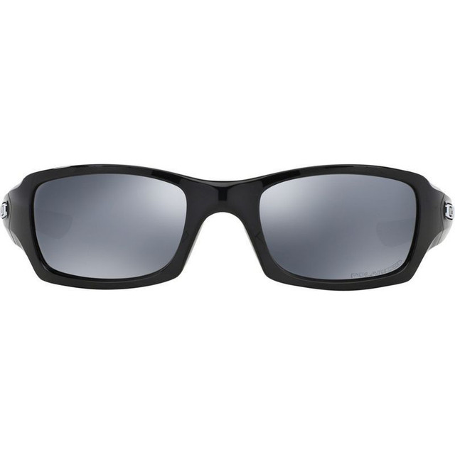 Oakley Fives Squared - Polished Black/Black Iridium Polarised Lenses