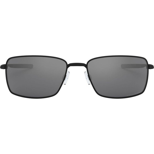 Square Wire - Matte Black/Black Iridium Polarised Lenses