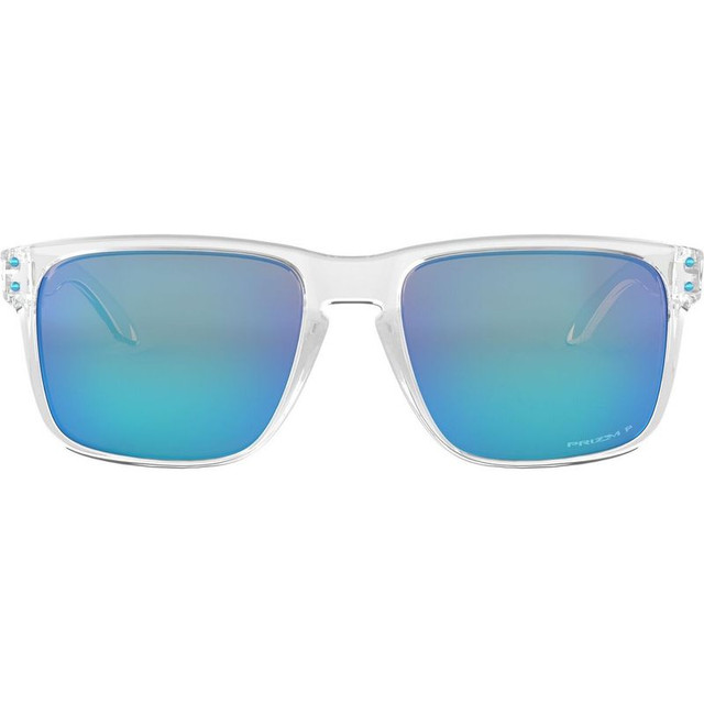 Oakley Holbrook XL - Polished Clear/Prizm Sapphire Polarised Lenses