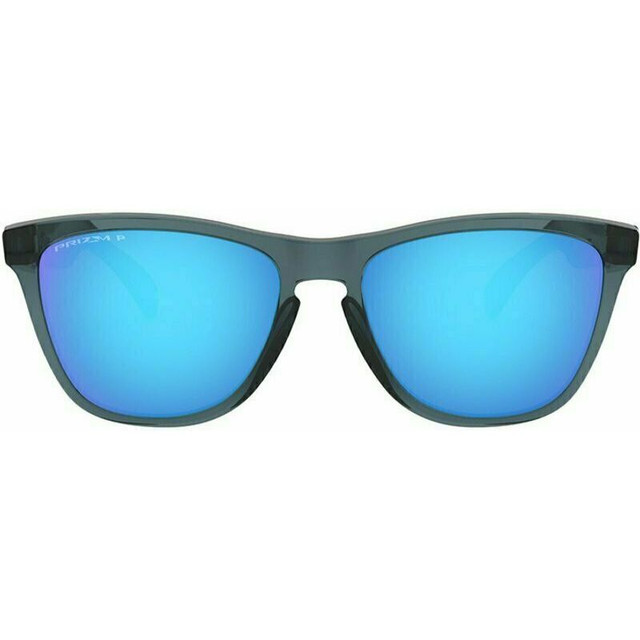 Frogskins - Crystal Black/Prizm Sapphire Polarised Lenses