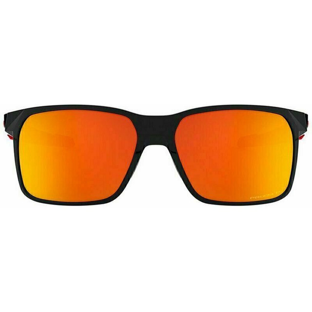 Portal X - Polished Black/Prizm Ruby Polarised Lenses