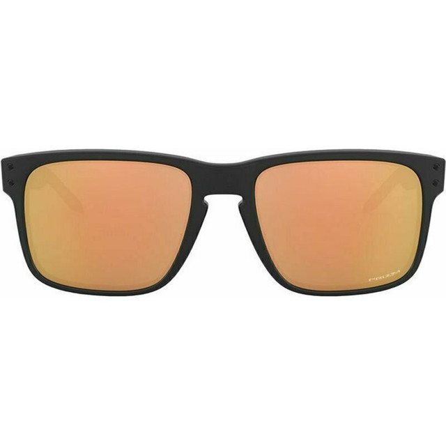 Holbrook (A) - Matte Black/Prizm Rose Gold Lenses