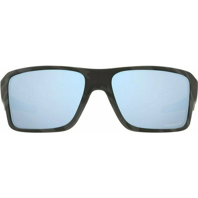 Oakley Double Edge - Matte Black Camo/Prizm Deep Water Polarised Lenses